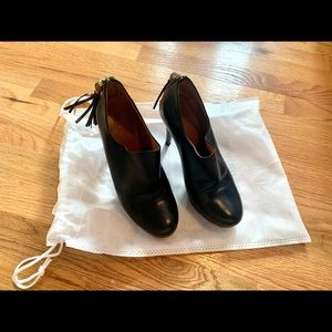 Gucci Bamboo Tassel Ankle Booties